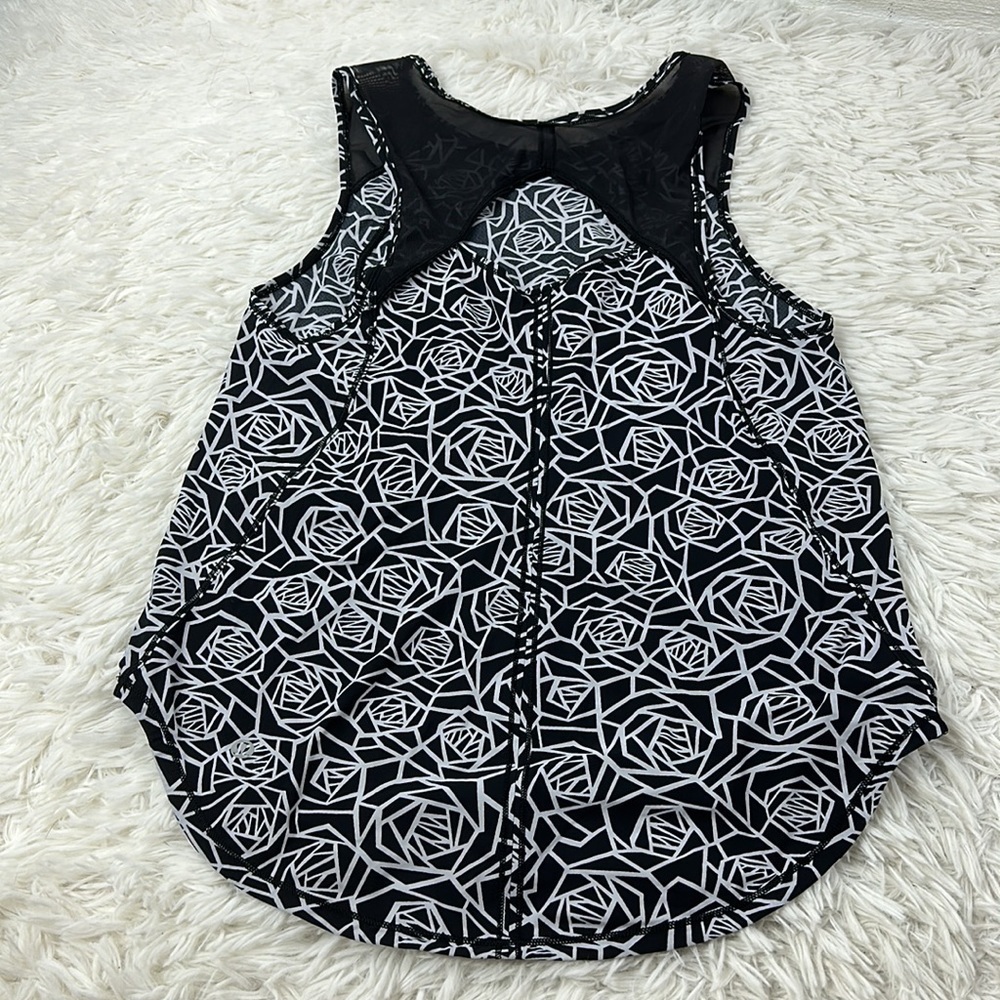 Lululemon Sculpt Tank Posey Black White / Black - Picture 4 of 5